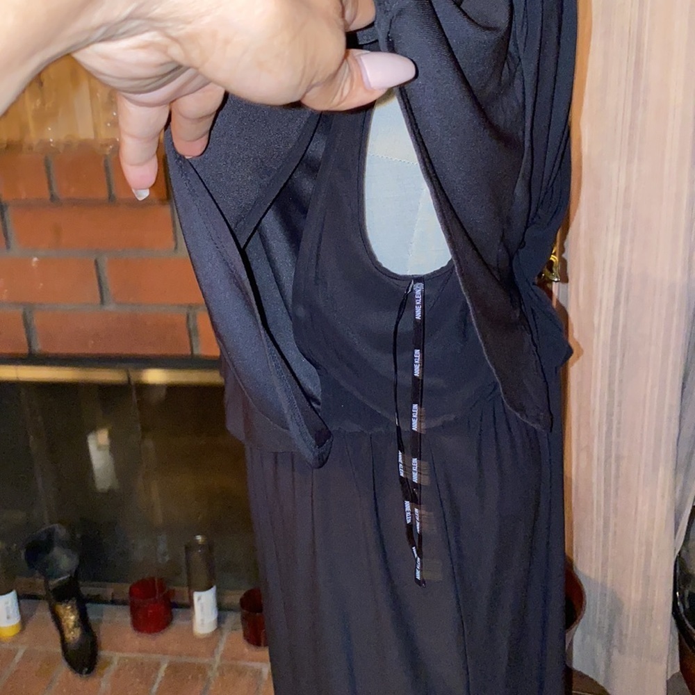 Anne Klein large black dress - Picture 3 of 5